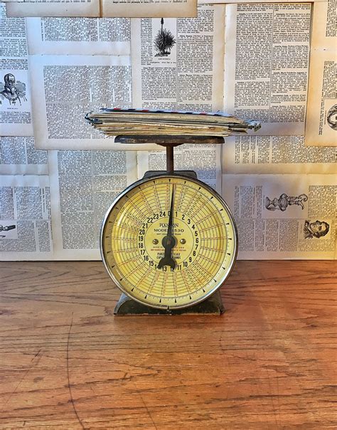 Questions people have asked owners of the hanson mechanical kitchen scale. VIntage Scale Hanson Parcel Post Scale Kitchen Decor ...