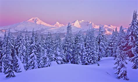 Bend Oregon Winter Snow Photographs Mike Putnam Photography