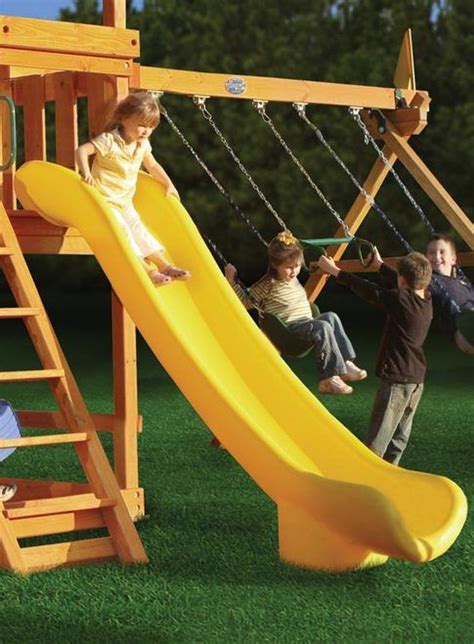 Super Straight Scoop Playground Slides Playset Slides Playground