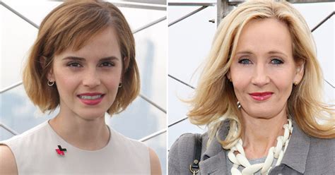 Jk Rowling And Emma Watson Had An International Womens Day Love In