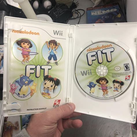 Nintendo Wii Nickelodeon Fit Complete With Manual Ebay