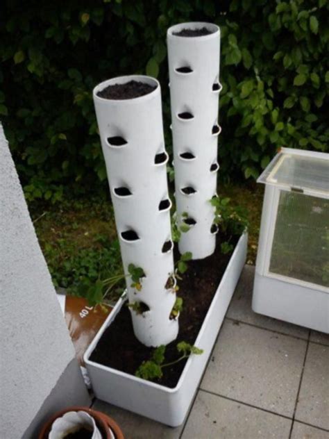 30 Simple And Easy Diy Pvc Ideas For Small Garden Vertical Herb