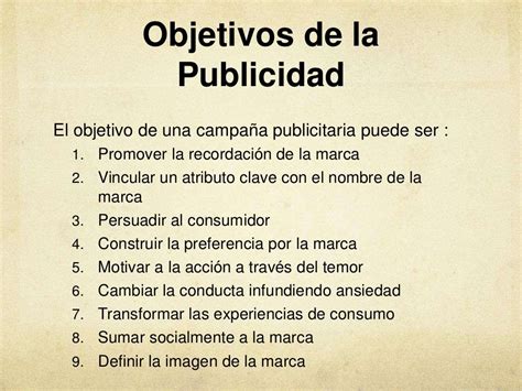 Collection Of Objetivos De La Publicidad Objetivo De La Publicidad