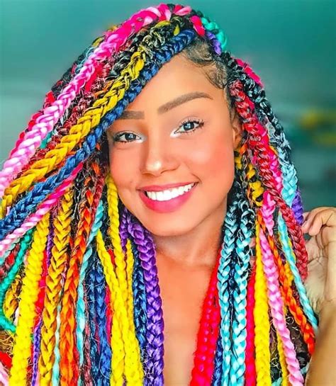 31 Amazing Box Braids Hairstyles With Color 2023 Trends