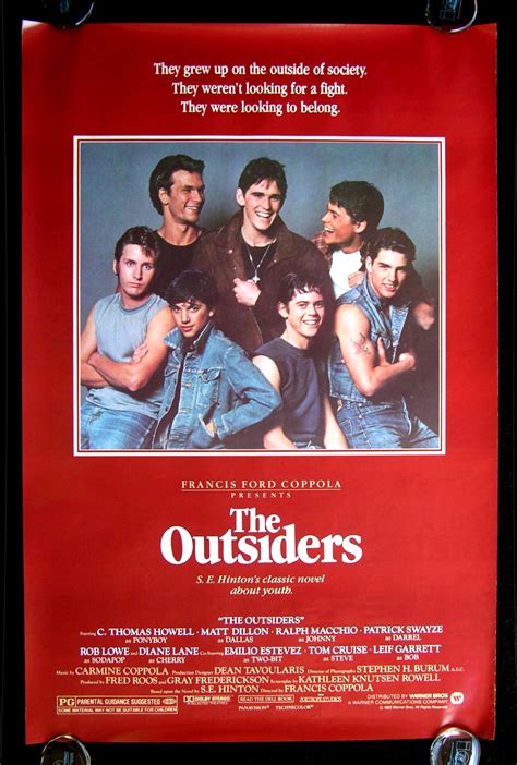 The Outsiders Poster Board The Outsiders Mrs Issa S Language Arts A Great Way To Spark