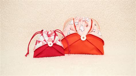 Diy Origami Pouch Bag 2 Size