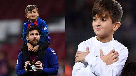 Lionel Messi S Year Old Son Thiago Messi Joins Inter Miami S Under My