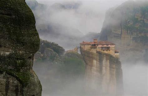 Mountaintop House In Greece Pics