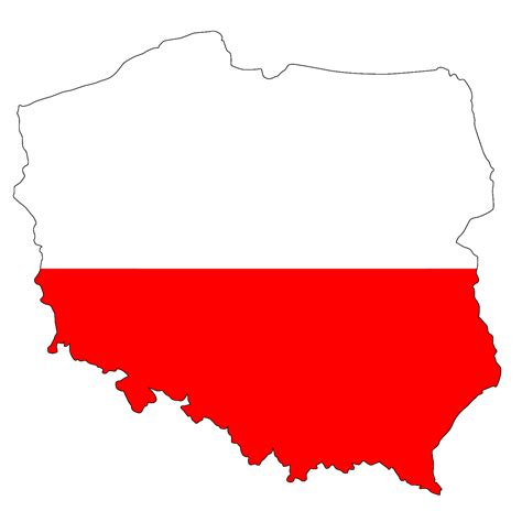 Polska Mapa Flaga Darmowy Obraz Na Pixabay Pixabay