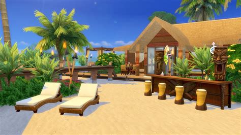 Building A Resort And Spa For Sulani In The Sims 4 Island Living