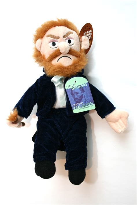 Unemployed Philosophers Guild Van Gogh Museum Store Teddy Bear Dolls