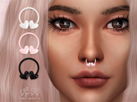The Sims Resource Heart Septum V3 By 4w25 Sims Sims 4 Downloads