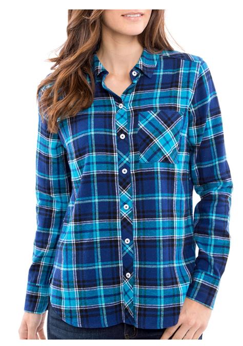 Womens Flannel Shirts Walmart Vatanjet Com