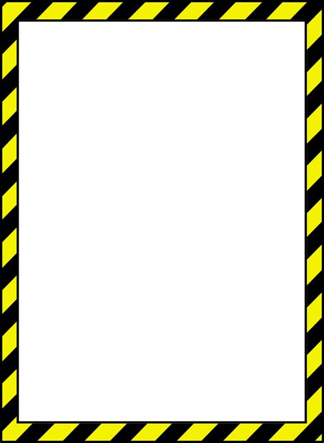 Safety Border Clip Art Library
