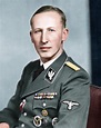 Rare color photo of Reinhard Heydrich : Nazi SS and Gestapo police ...
