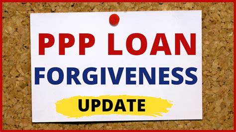 Ppp Loan Forgiveness Update Paycheck Protection Program Youtube
