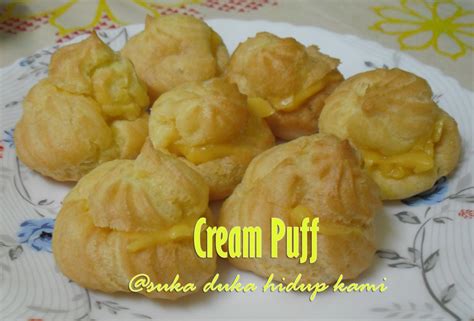 Tak turun bila dah siap masak. MeknaBlog BAKEatHOME: Cream Puff inti Cream Custard ...