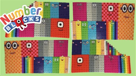 Lets Build Numberblocks 1 To 200 And Count Down 200 To 1 Learn To