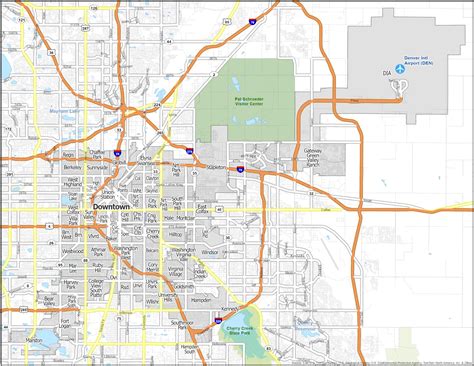 Denver Neighborhood Map Gis Geography