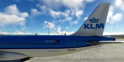 A32nx Flybywire Airbus A320neo Klm Ph Xsd In 8k For Microsoft