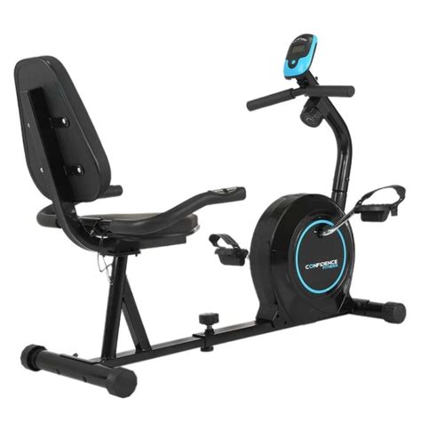 The maxkare recumbent bike features a manual magnetic resistance system with 8 difficulty levels. Confidence Fitness Magnetic Recumbent Exercise Bike with Adjustable Resistance for Home Use just ...
