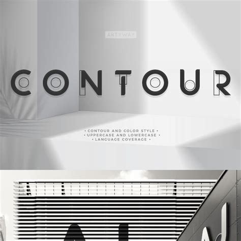 Archutecture Architecture Fonts From Graphicriver