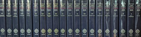 The Oxford English Dictionary Second Edition 20 Volumes The Book