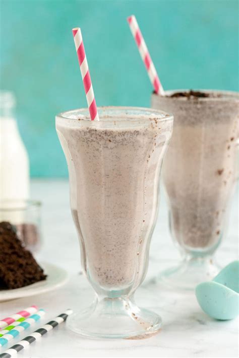 Homemade Chocolate Cake Shake Recipe Play Party Plan