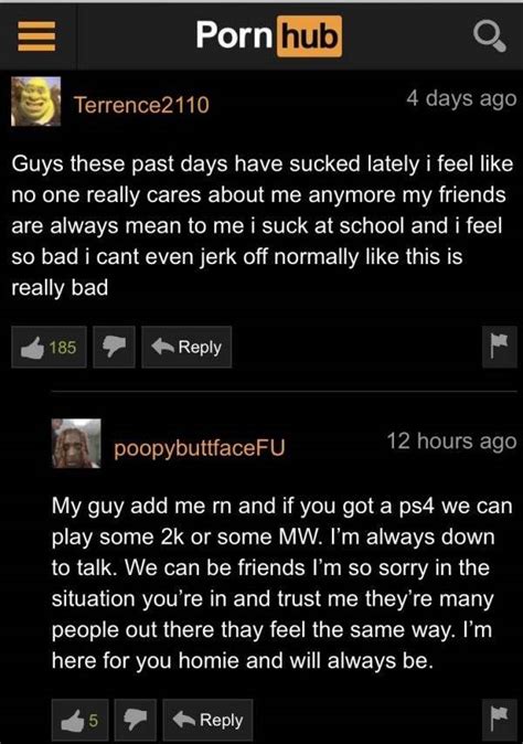 Take A Deep Dive Into Pornhubs Comment Section Pics Izispicy Com