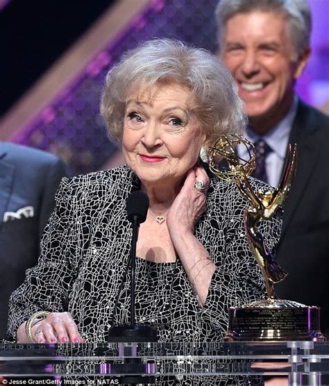 Betty White 93 Wins Lifetime Achievement At The Daytime Emmy Awards