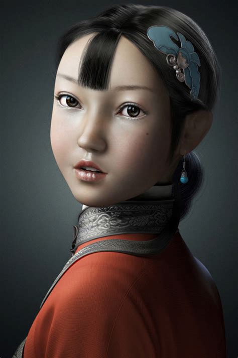 Digital Art 60 Stunning Realistic Cg Portraits