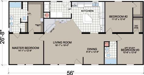 Contemporary Modular Home Floor Plans