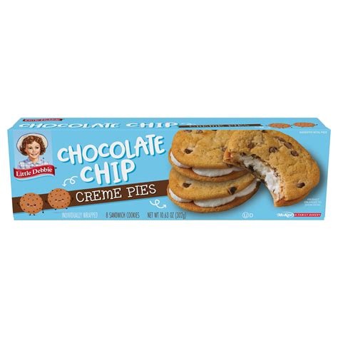 Little Debbie Chocolate Chip Creme Pies Shop Snack Cakes At H E B