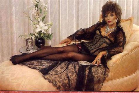 Joan Collins Exposing Her Nice Big Tits In Photoshoot Porn Pictures