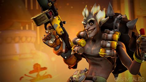 Junkrat Widescreen Wallpapers Overwatch Junkrat 1920x1080 Wallpaper