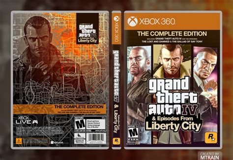 Grand Theft Auto Iv The Complete Edition Xbox 360 Box Art