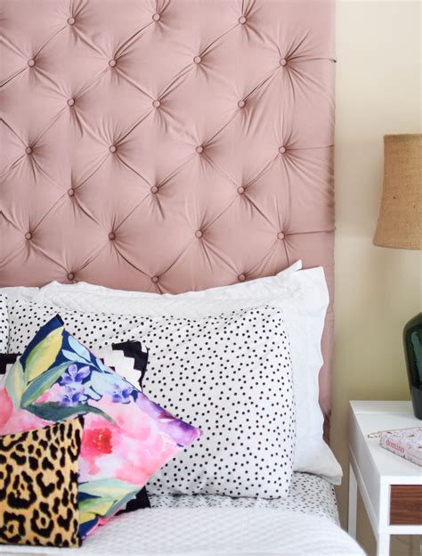 Diy Tufted Headboard Over Sized Edition Chic Misfits