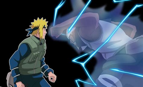 Raikage Vs The 4th Minato Namikaze Minato Naruto Naruto Fan Art