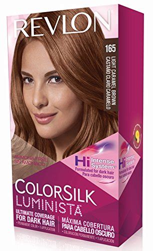 Revlon Colorsilk Luminista Haircolor Light Carmel Brown 1 Count