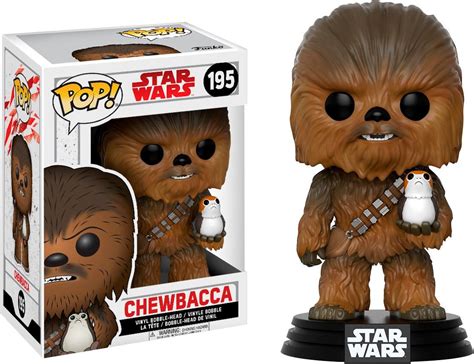 Customer Reviews Funko Pop Star Wars Last Jedi Chewbacca With Porg