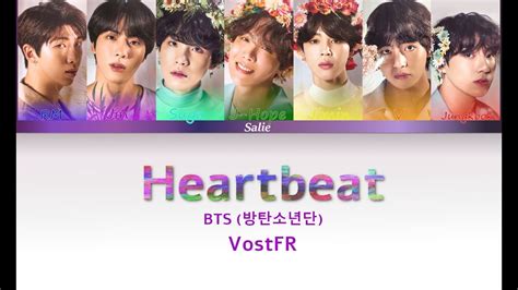 Bts 방탄소년단 Heartbeat Color Coded Lyrics Vostfrromhan Youtube