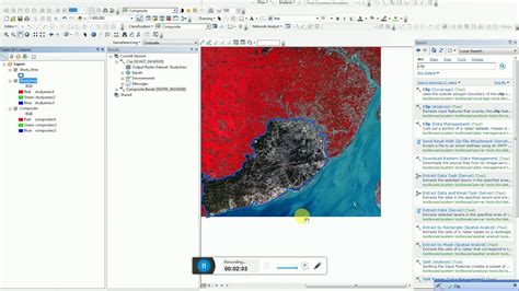 How To Clip Raster Image In ArcMap II Clip Data Management II Clip In ArcGIS YouTube
