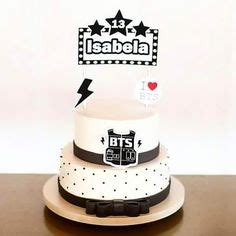 Michael jackson party bts army logo bts cake. 20+ BTS party Ideas | bts, bts birthdays, party