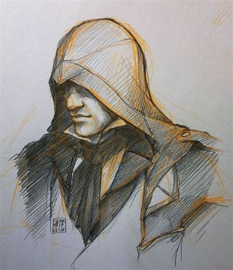 Sketch Of Arno Nice Assassins Creed Art Assassins Creed All
