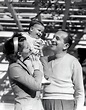 Al Jolson and wife Ruby Keeler with son Al Jr. | Old hollywood actors ...
