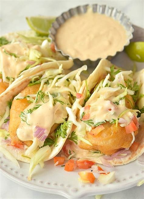 The Ultimate Crispy Baja Taco Best Baja Fish Taco Recipe In 2020