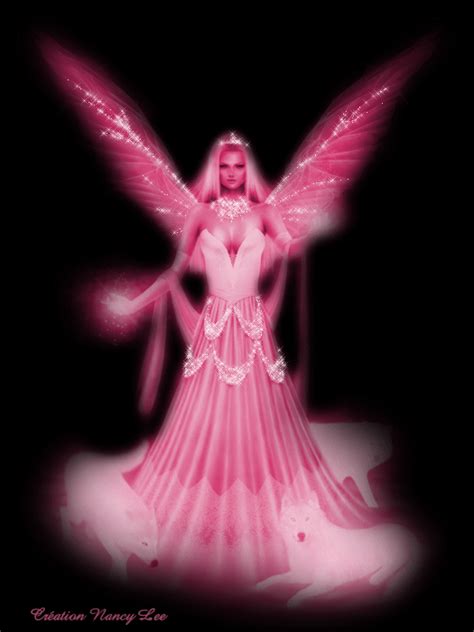 Pink Angel Angels Fan Art 7917312 Fanpop