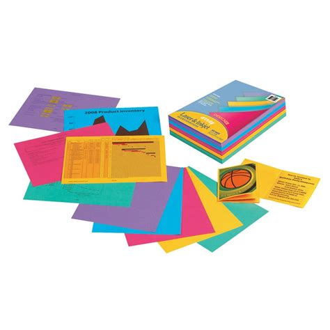 Array Multi Purpose Paper 8 12 X 11 Inch 24 Lb Assorted Designer