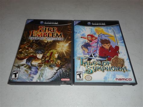 Fire Emblem Path Of Radiance And Tales Of Symphonia Nintendo Gamecube