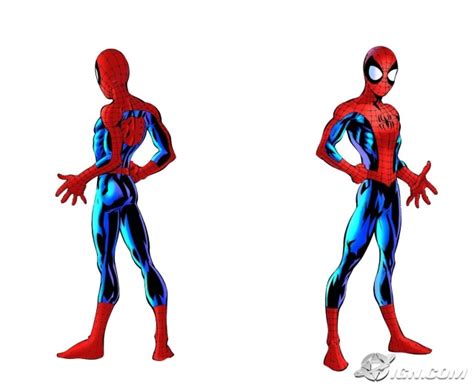 Character Model — Ultimate Spiderman By Mark Bagley